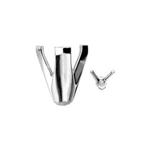 Heart 3-Prong V-End Shank Setting