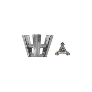 Triangle V-Prong Setting