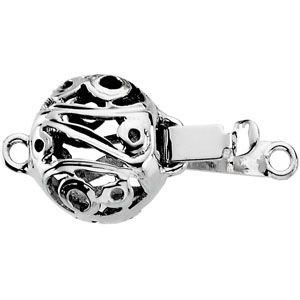 Filigree Single Strand Pearl Clasp