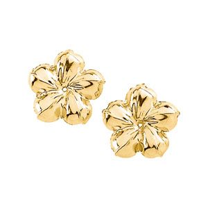 Large Flower Earring Jacket Mounting