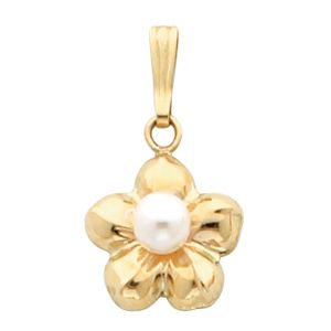 Flower Pendant Mounting for Pearl Center