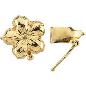 Clasp with Pearl Post