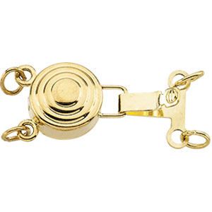 Mini 2 Strand Circle Clasp