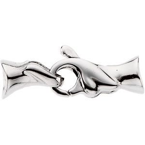 Designer Lobster Clasp with Tie Bars