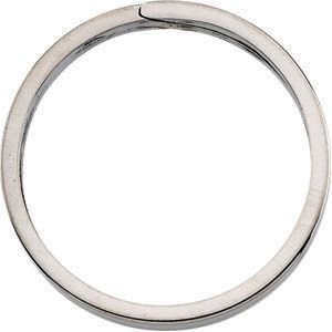 Round Split Key Ring