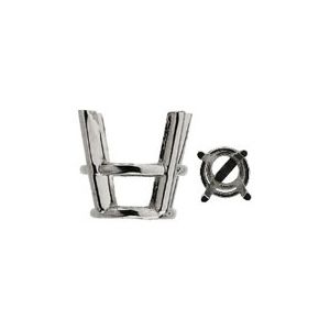 Round 4-Prong Light Wire Basket Setting