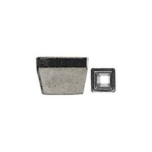 Princess Tapered Solid Bezel Setting