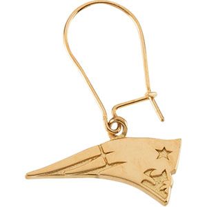 New England Patriots NFL Logo Earring 