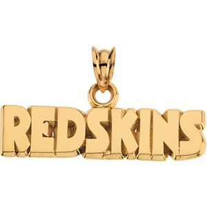 Washington Redskins NFL Name Pendant