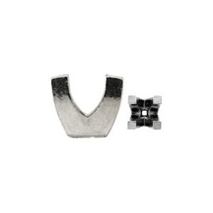 Round 4-Prong Setting with Square Prongs
