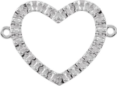 Heart Design Chain Center or Bracelet