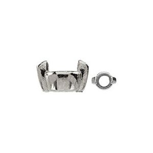 Round Short Bar Bezel Setting