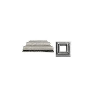 Princess Stepped Bezel Set Top Plate