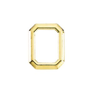 Emerald Back-Set Bezel Top