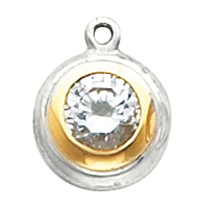 Two Tone Dangle Mounting for Round Center