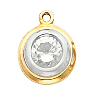 Two Tone Dangle Mounting for Round Center