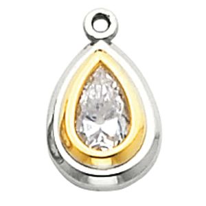Two Tone Dangle Mounting for Pear Center