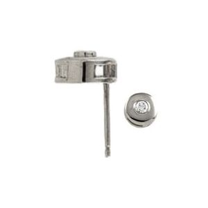  Bezel Set Stud  Earring Mounting