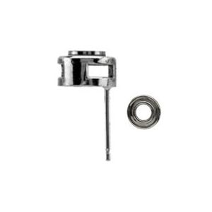 Round Bezel Stud  Earring Mounting