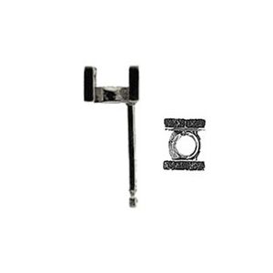 Bar-Set  Stud Earring Mounting 