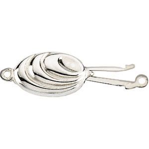 Textured Twist Ball Clasp