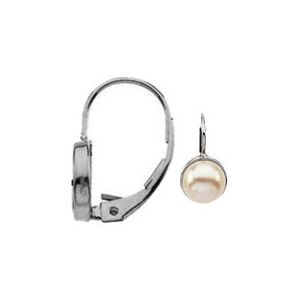 Pearl Lever Back Earring Mounting