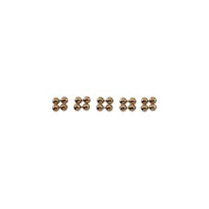 1mm Quad Bead Spacers