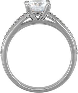Accented Engagement Rings, Greensboro, NC Van Scoy Diamonds