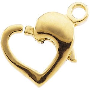Heart-Shaped Lobster Clasp