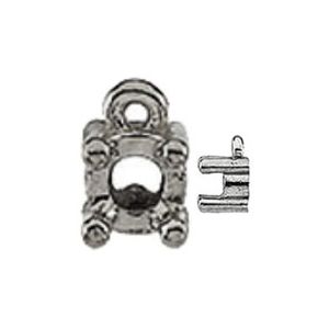 Round 4-Prong Dangle Mounting