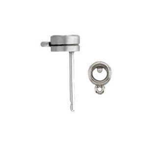 Round Earring Top with Ring