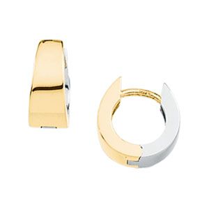 Two Tone Hinged Earring