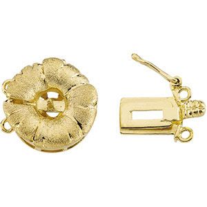 Clasp with Pearl Post
