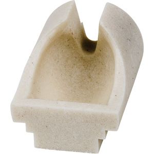 Wesgo Crucible Slotted,  Slotted A, 3 OZ