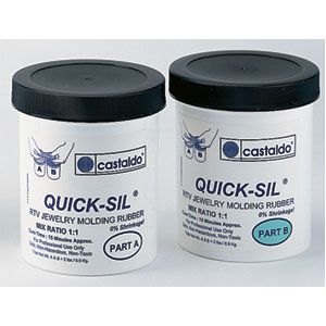 Castaldo&reg; Quick-Sil&trade; Silicone Mold Rubber, 2 LB