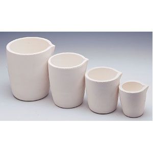18 Oz. Silica Melting Crucible with Lip