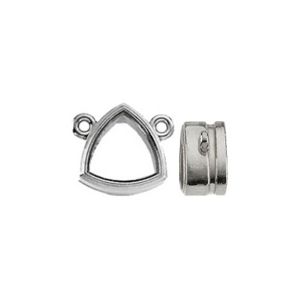 Trillion Bezel Necklace Center