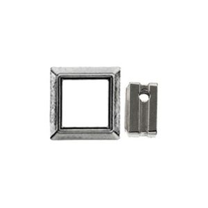 Princess/Square Bezel Pendant Slide