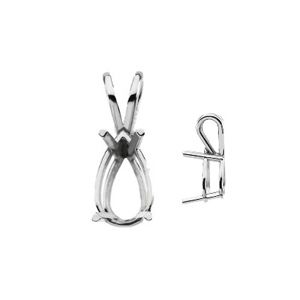Lightweight Pear Pendant