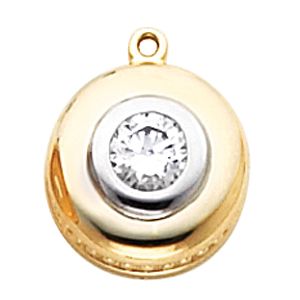 Two Tone Dangle Mounting for Round Center