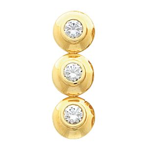 3 Stone Chain Slide Mounting