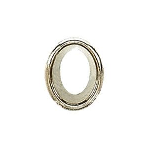 Oval Patterned Bezel Setting