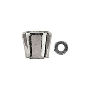 Round Tapered Tall Bezel Setting