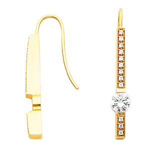 Linear & Curvilinear Drop Earring Mounting