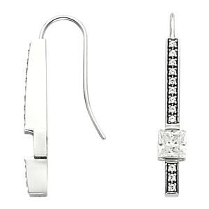 Linear & Curvilinear Drop Earring Mounting 
