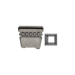 Princess Decorative Tapered Bezel Setting