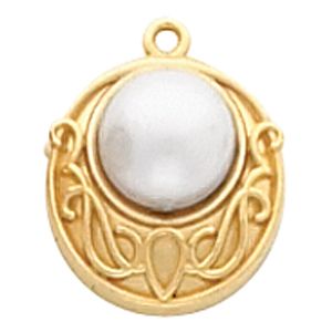 Dangle/Charm Mounting for Pearl Center