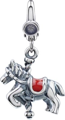 Enamel Carousel Horse Charm