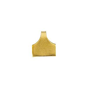 Concave End Tab with Solder