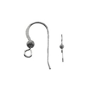 French Ear Wire with Bead